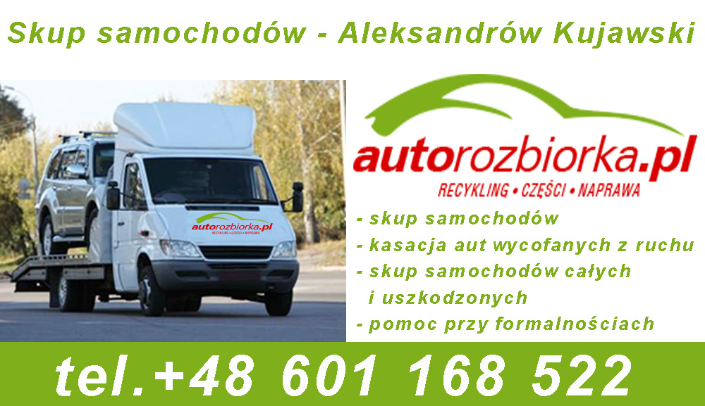 skup samochodów Aleksandrów Kujawski