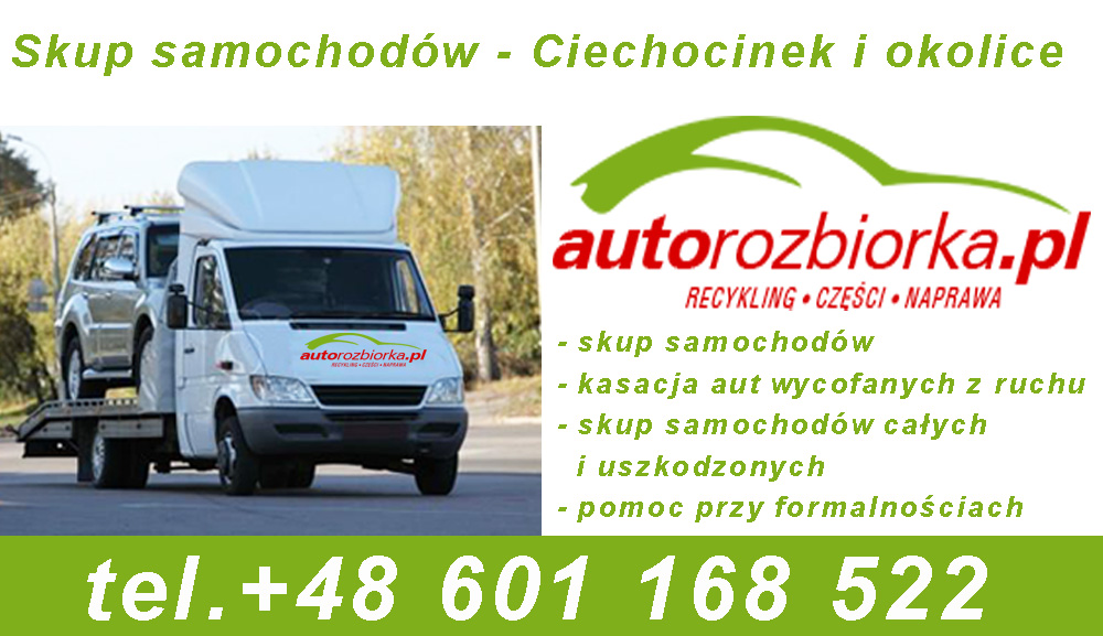 Skup aut Ciechocinek